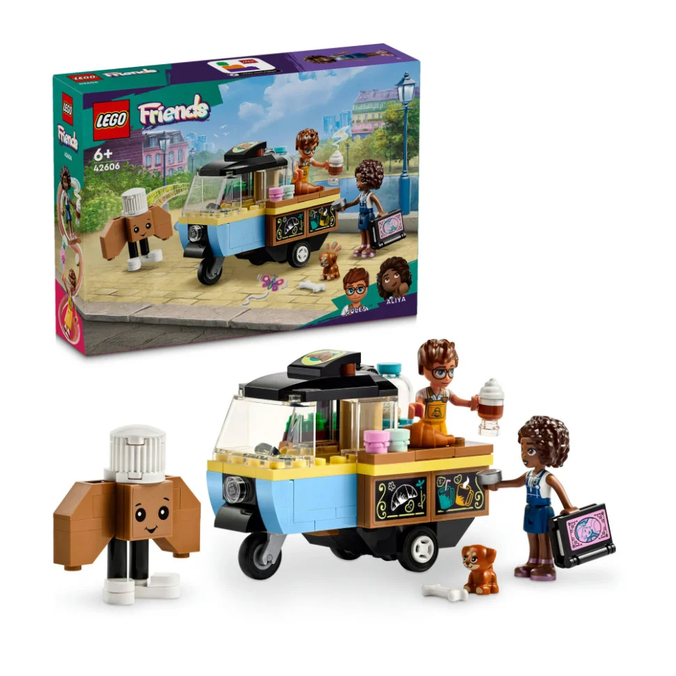 Конструктор LEGO Friends Пекарня на колесах 42606, 125 деталей