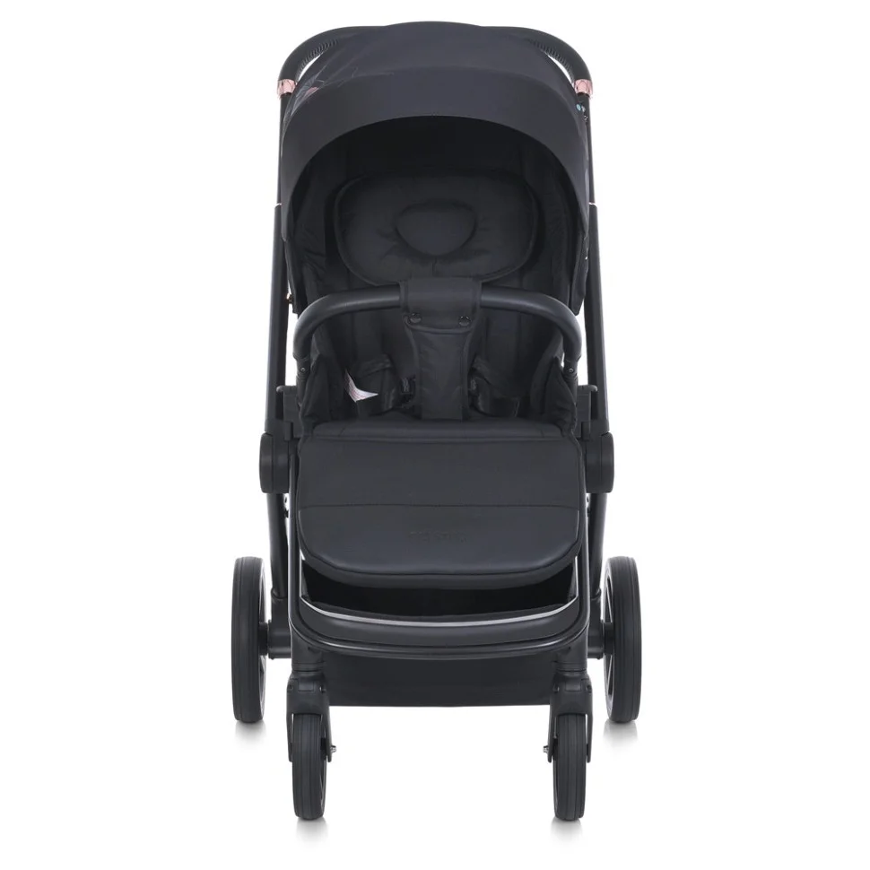 Коляска детская универсальная 2 в 1 PERSONA El Camino ME 1091-B Black Art