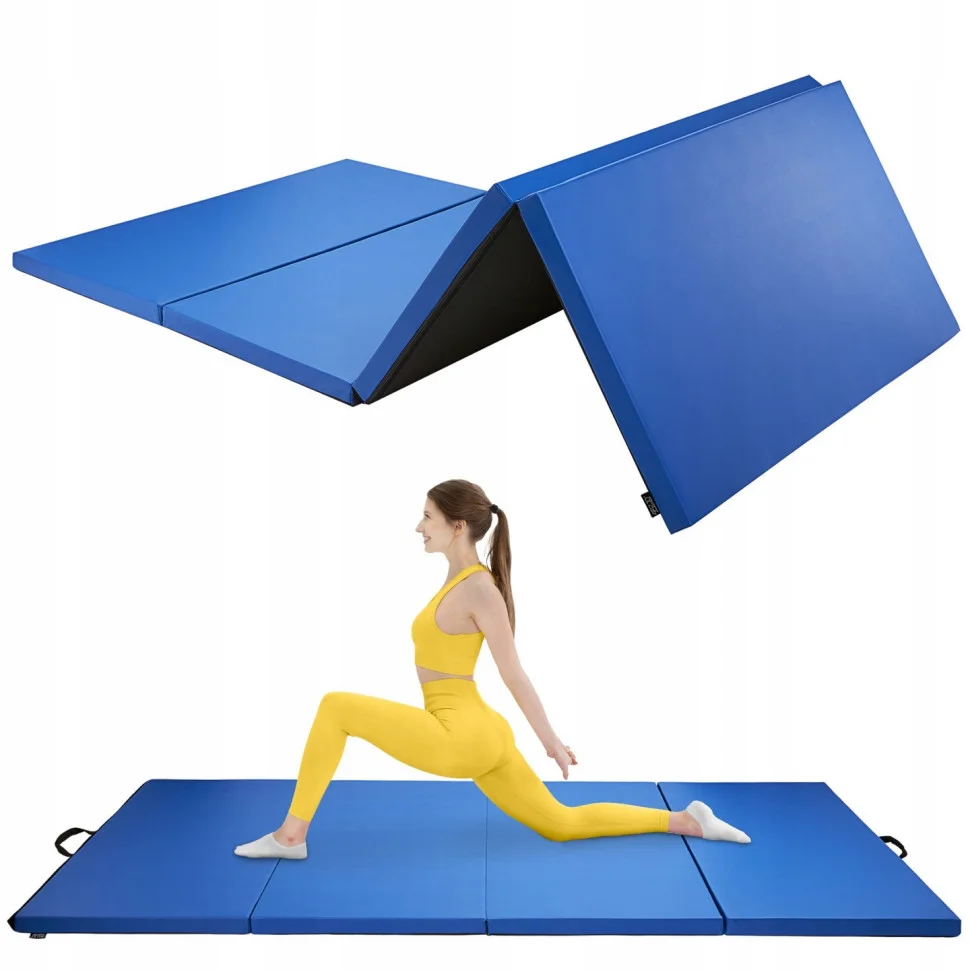 Мат гимнастический складной XL 4FIZJO P-5907739319715 Blue 240 x 120 x 5 см