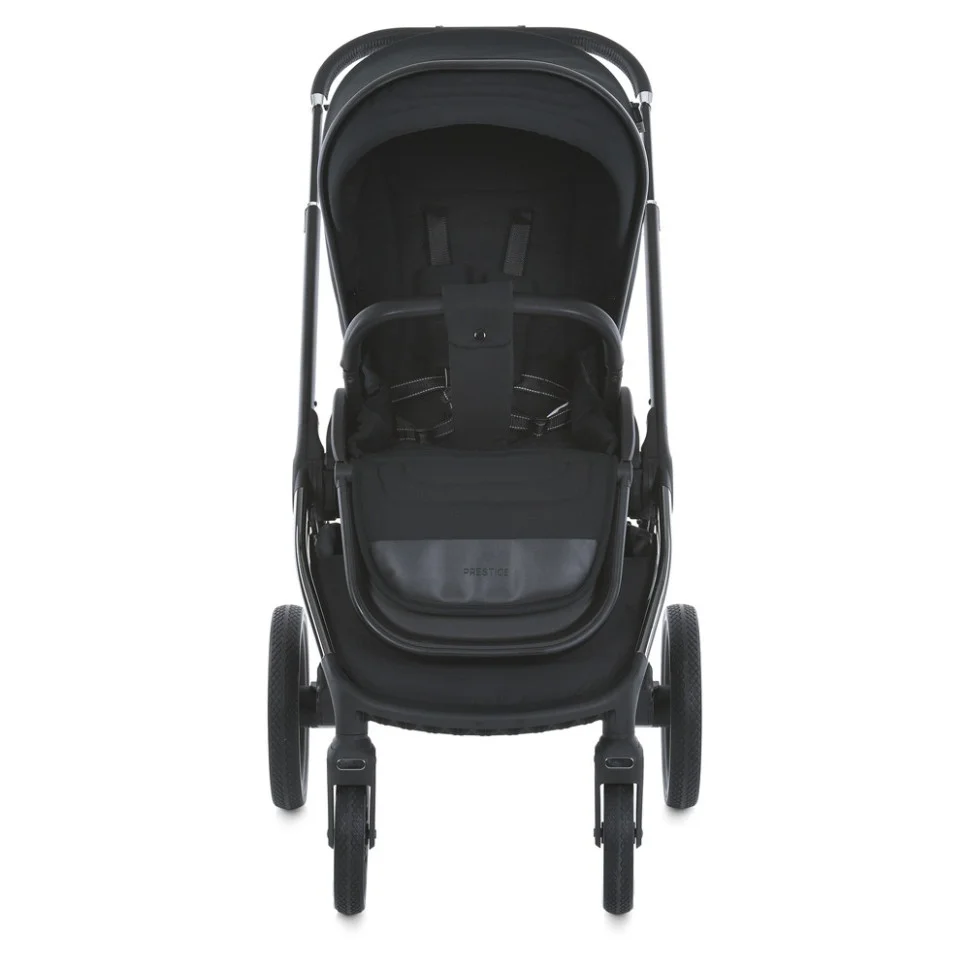 Коляска універсальна 2 в 1 PRESTIGE El Camino ME 1124 Jet Black, чорна