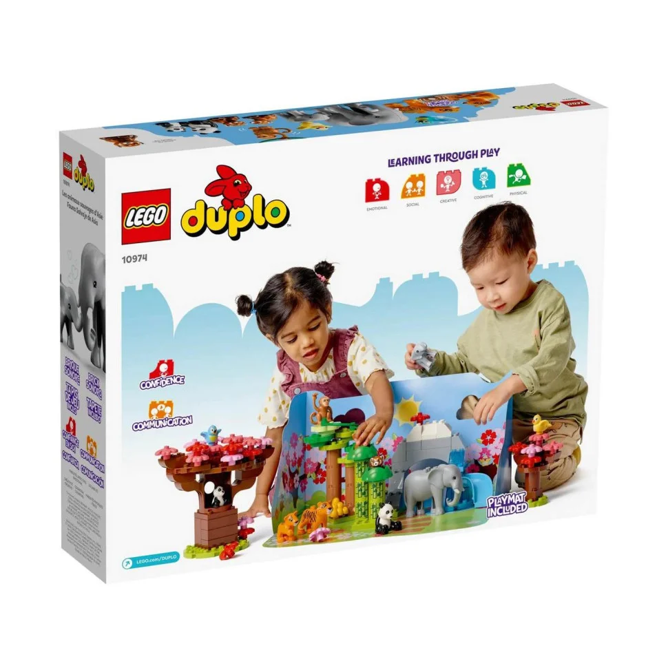 Конструктор LEGO DUPLO Town Дикі тварини Азії 10974