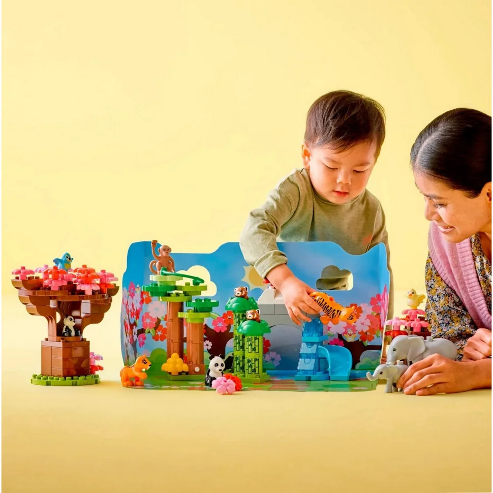 Конструктор LEGO DUPLO Town Дикі тварини Азії 10974
