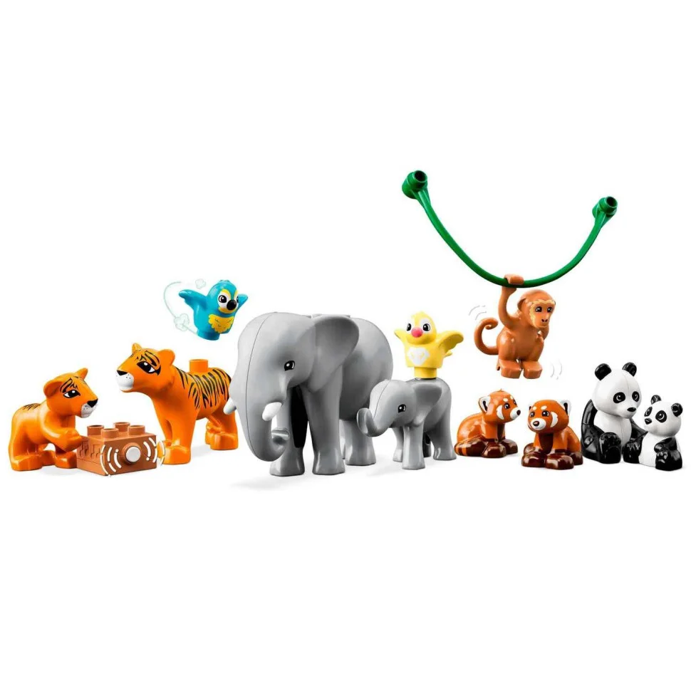 Конструктор LEGO DUPLO Town Дикі тварини Азії 10974
