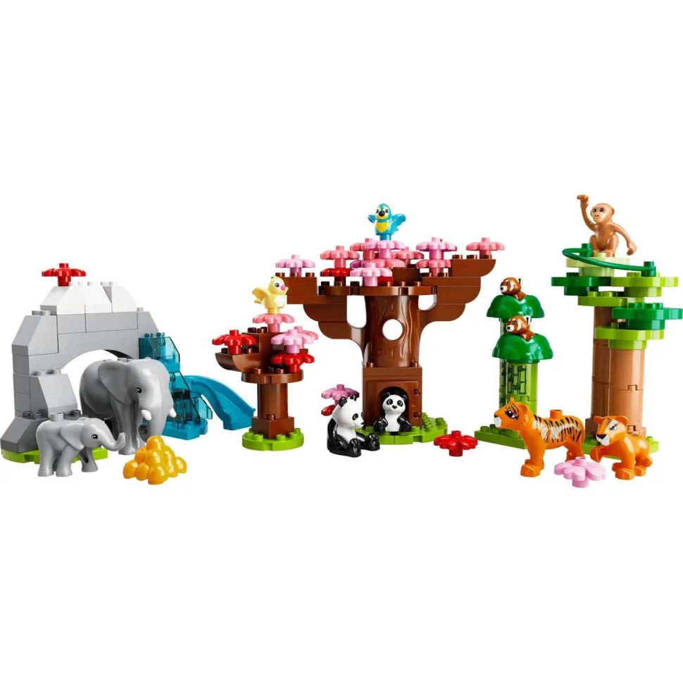 Конструктор LEGO DUPLO Town Дикі тварини Азії 10974