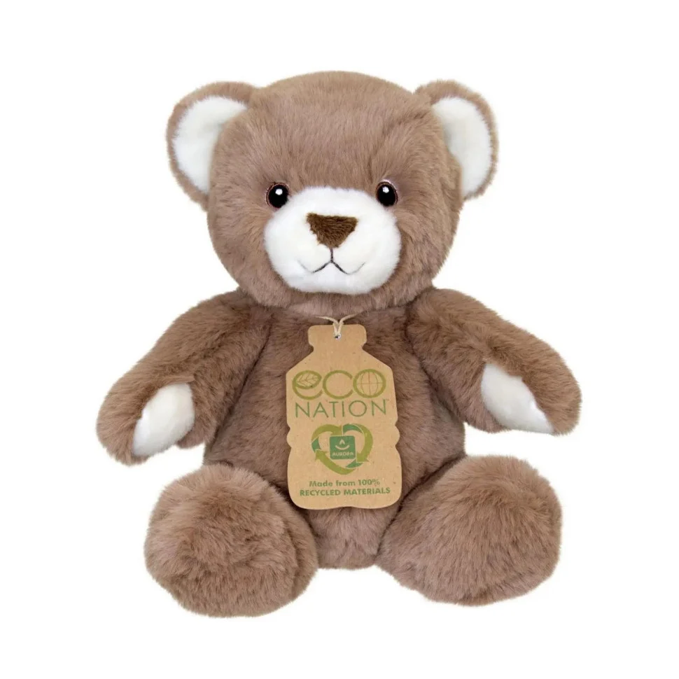 М'яка іграшка ECO Ведмідь коричневий Aurora 200815C 25 см