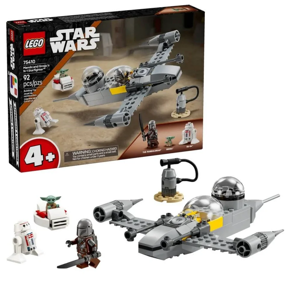 Конструктор Звездный истребитель N-1 Мандо и Грогу LEGO 75410, 92 детали