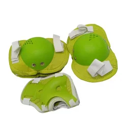 Комплект защитный детский Bambi MS 0032-2(Green) наколенники, налокотники, запястья