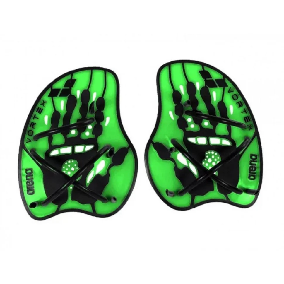 Лопатки для плавання VORTEX EVOLUTION HAND PADDLE Arena 95232-065-M, лимонний, чорний