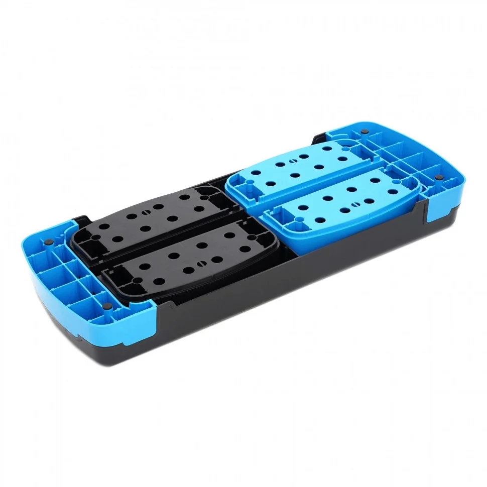 Степ-платформа 3-ступенева Cornix XR-0186, 78 х 29 х 10-20 см, Black/Blue