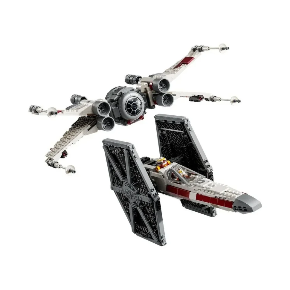 Конструктор LEGO Star Wars Збірний пакет Винищувач TIE та Корабель X-wing 75393, 1063 деталі 