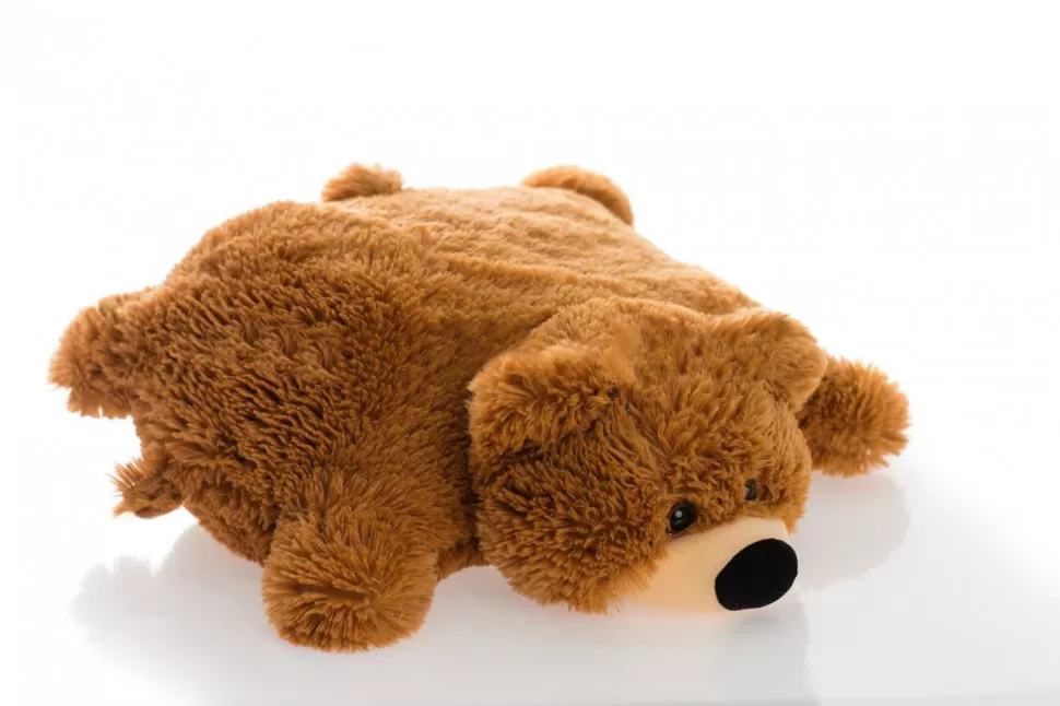 М'яка іграшка-подушка Alina Toys ведмедик 55 см коричневий 5784760ALN