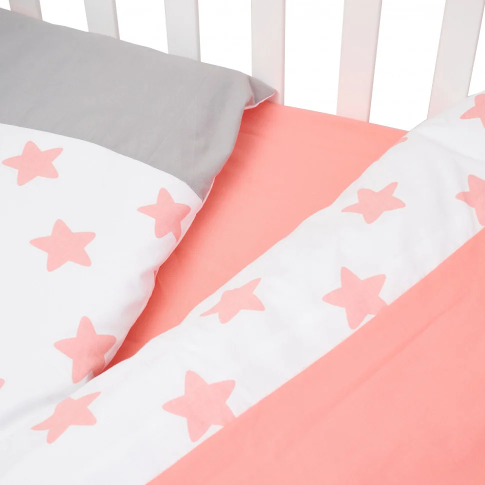 Сменная детская постель Eco Stars Twins 3090-TS-15, 3 элемента