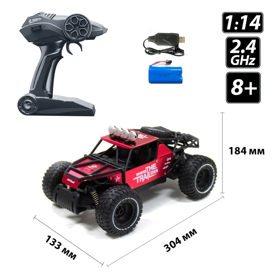 Автомобіль OFF-ROAD CRAWLER Sulong Toys SL-309RHMR на р/к – RACE