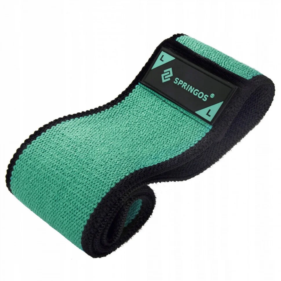 Гумка для фітнесу та спорту Hip Band Springos FA0111, Size L