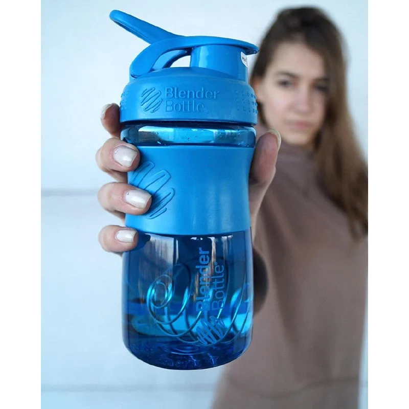 Шейкер спортивный (бутылка) SportMixer BlenderBottle SM 20oz Cyan, 590 мл