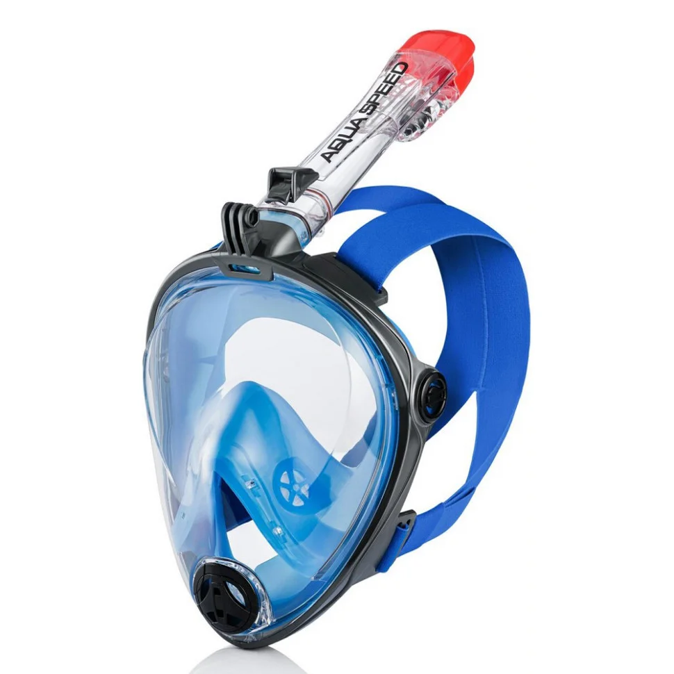 Повнолицьова маска SPECTRA 2.0 Aqua Speed 247-01(7068) синій, чорний, S/M