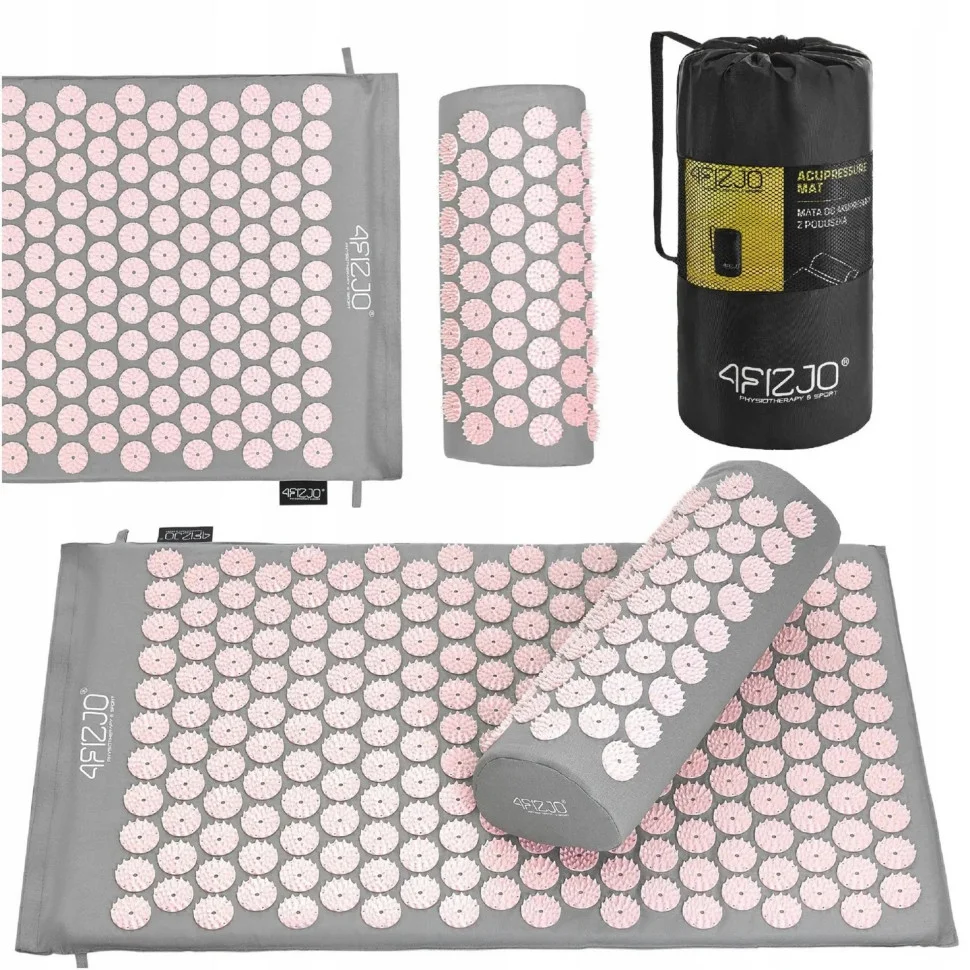Коврик акупунктурный с валиком Classic Mat 