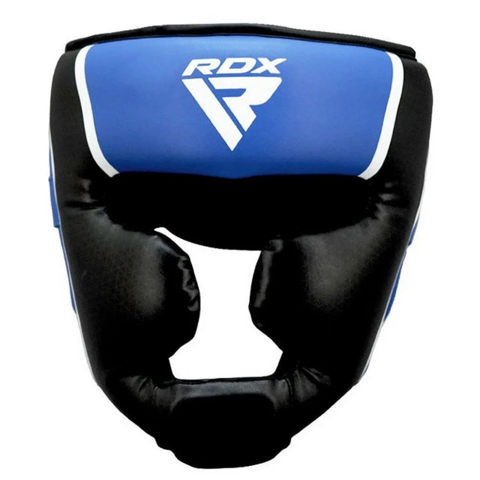 Боксерский шлем AURA PLUS T-17 RDX Inc Limited HGR-T17UB-M+ Blue/Black, M (капа в комплекте)