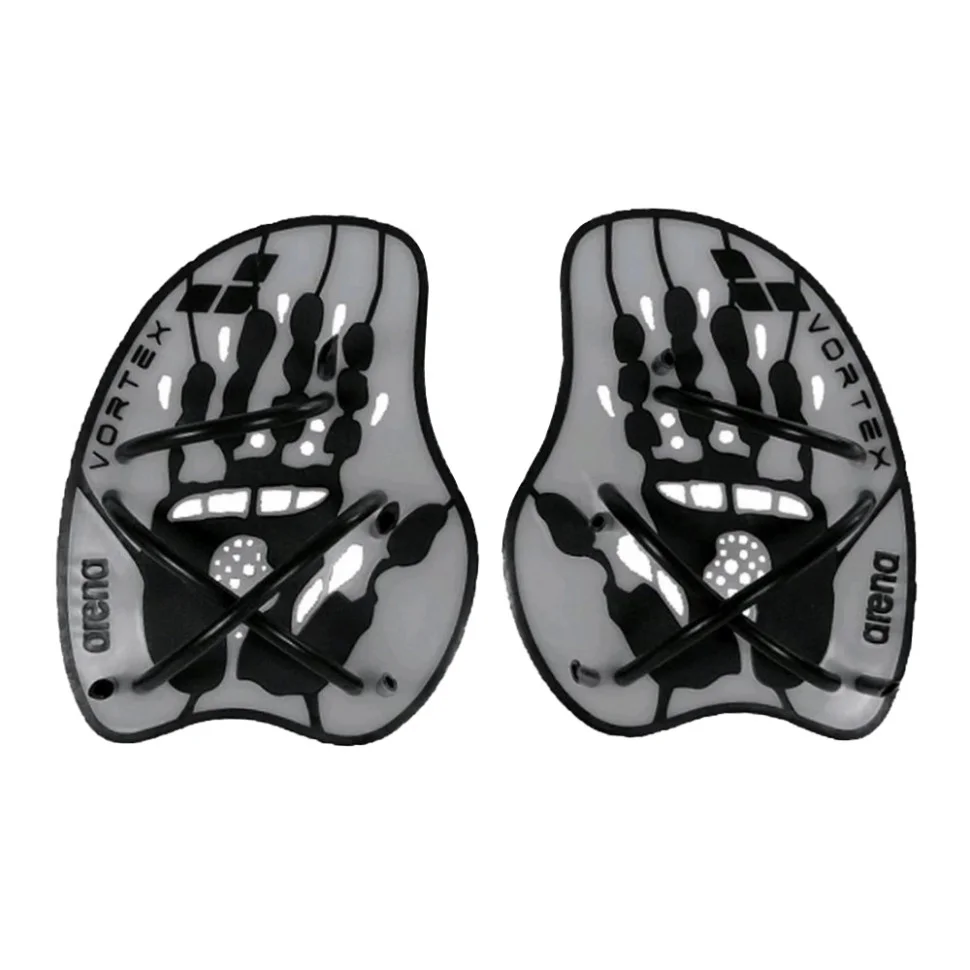 Лопатки для плавання VORTEX EVOLUTION HAND PADDLE Arena 95232-015-L, срібний, чорний