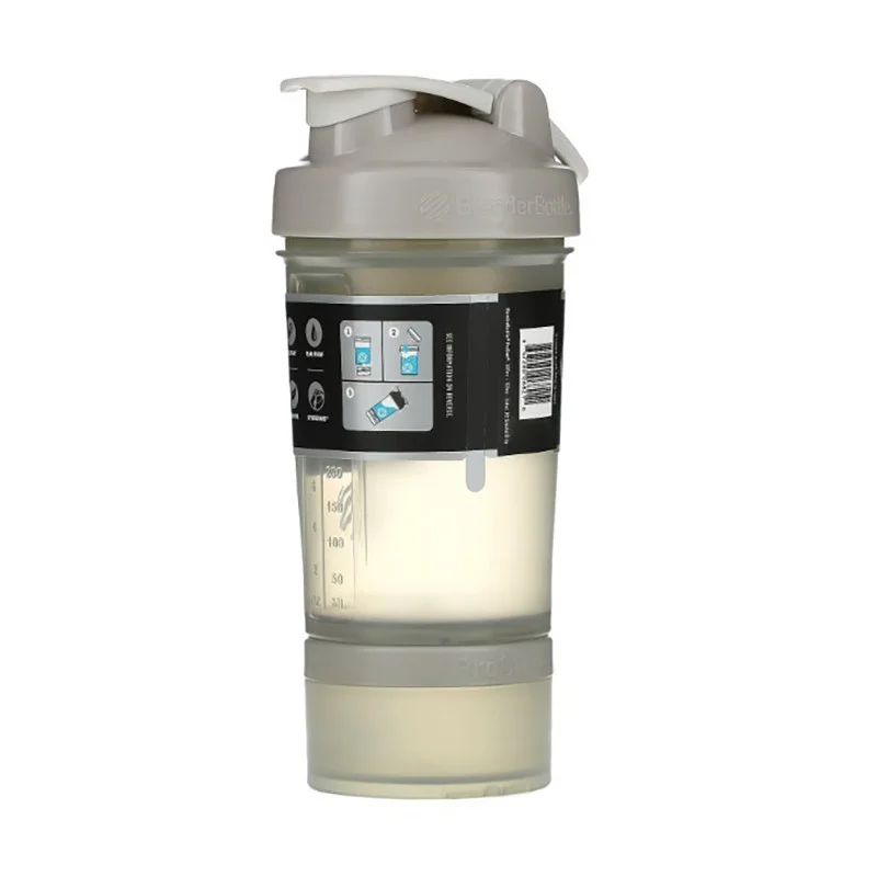 Шейкер спортивний ProStak BlenderBottle PS 22oz Grey, з 2-ма контейнерами, 650 ml