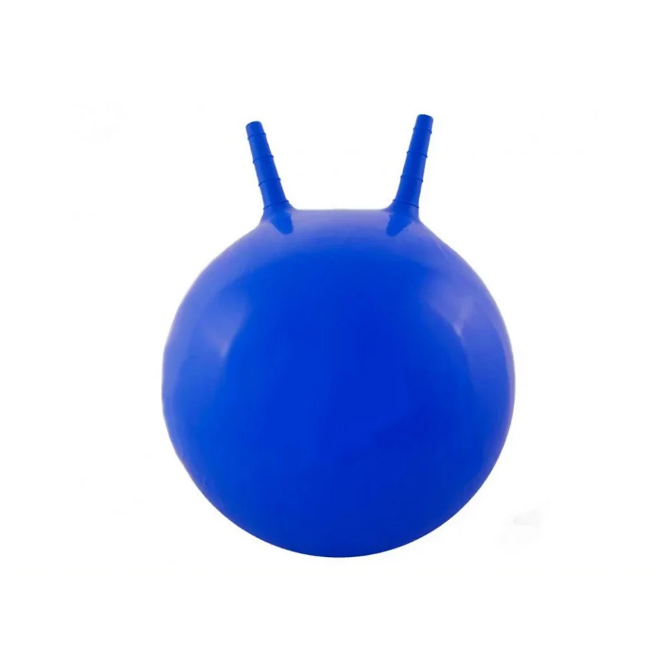 Мяч для фитнеса EasyFit EF-0380-BE 45 см с рожками синий