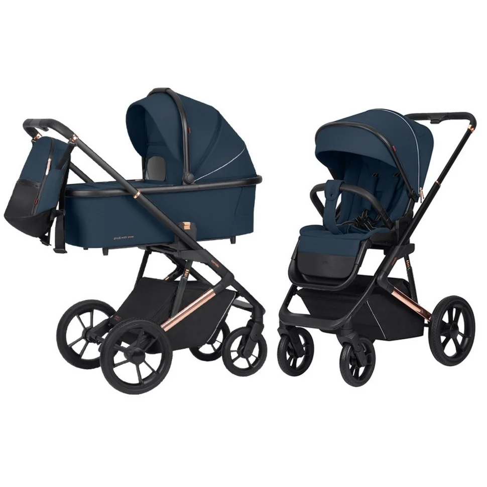Коляска универсальная 2 в 1 Sigma Carrello CRL-6509 Navy Blue 2024