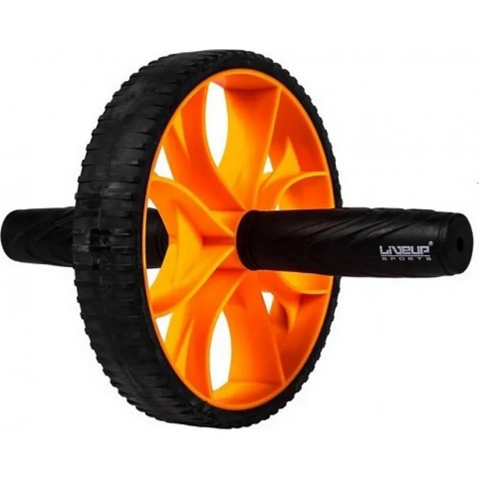 Ролик для пресу EXERCISE WHEEL LiveUp LS3372 помаранчевий