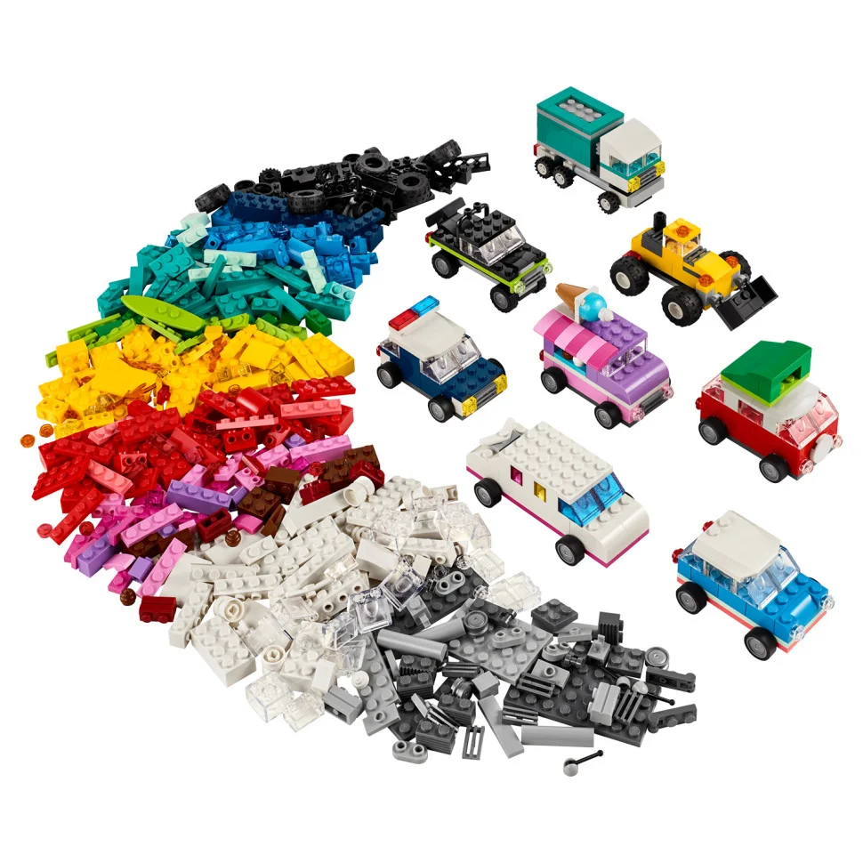 Конструктор Творчі транспортні засоби LEGO 11036, 900 деталей