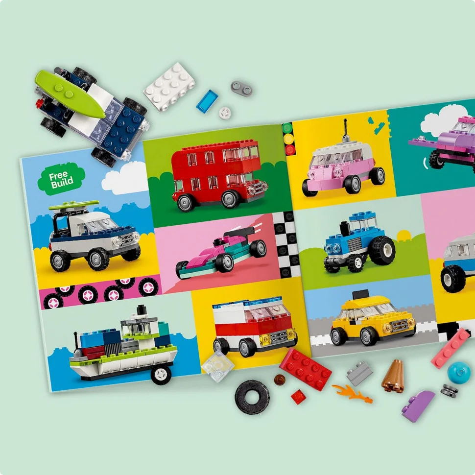Конструктор Творчі транспортні засоби LEGO 11036, 900 деталей