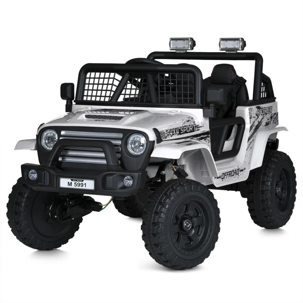 Дитячий електромобіль Джип Bambi Racer M 5991EBLR-1(24V) до 50 кг