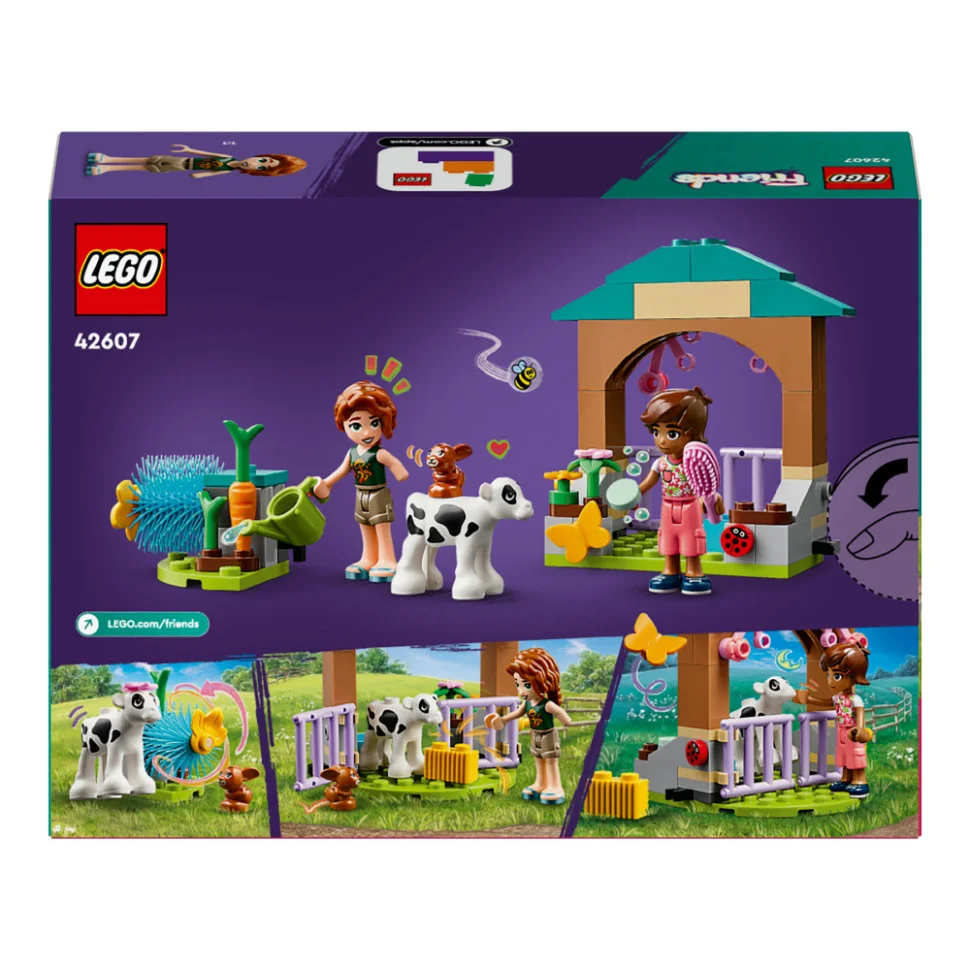 Конструктор LEGO Friends Телячий хлів Отом 42607, 79 деталей