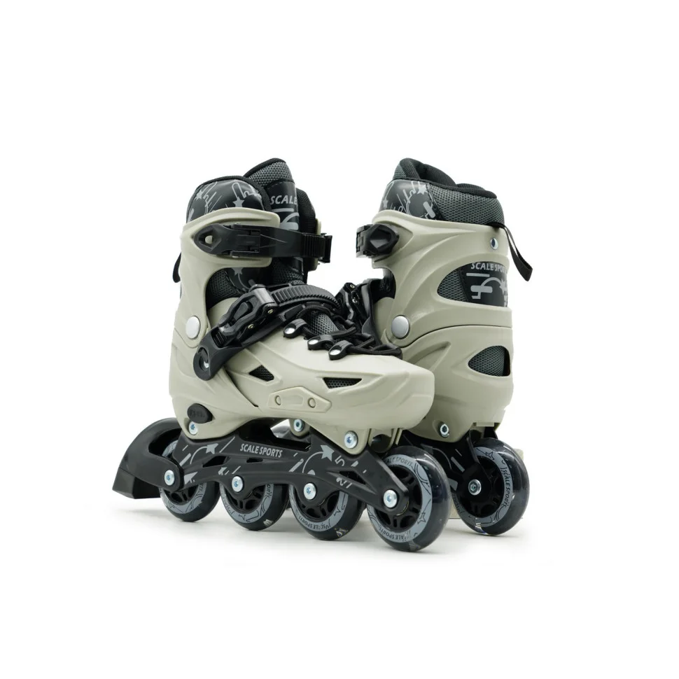 Детские раздвижные ролики LF 605 Scale Sports 218788849 Gray, размер 29-33