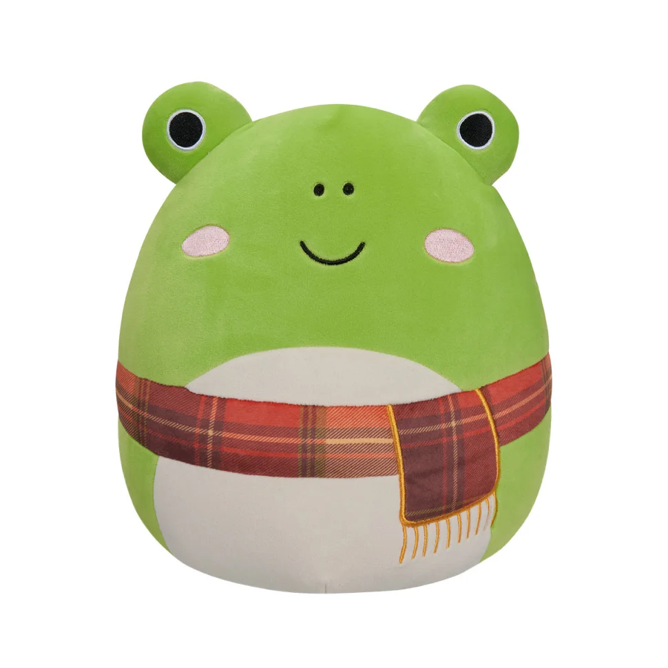 М'яка іграшка Жабка Венді в шарфі Squishmallows SQCR04157, 30 см
