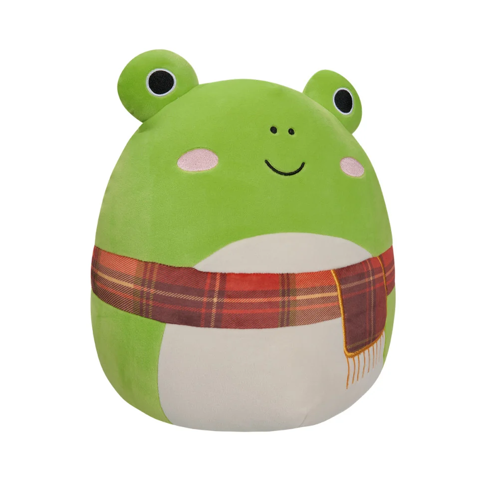 М'яка іграшка Жабка Венді в шарфі Squishmallows SQCR04157, 30 см
