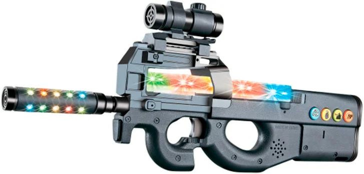 Автомат игрушечный со световым и звуковым эффектом FN P90 ZIPP Toys 816