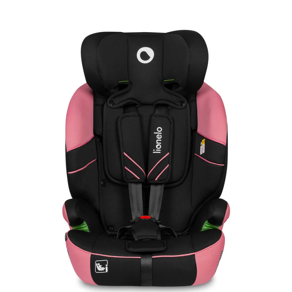 Дитяче автокрісло LEVI ONE Lionelo 77583485 I-SIZE, PINK ROSE