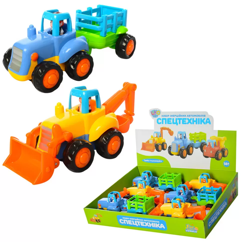 Іграшкова машинка спецтехніка Limo Toy 326AB 15 см