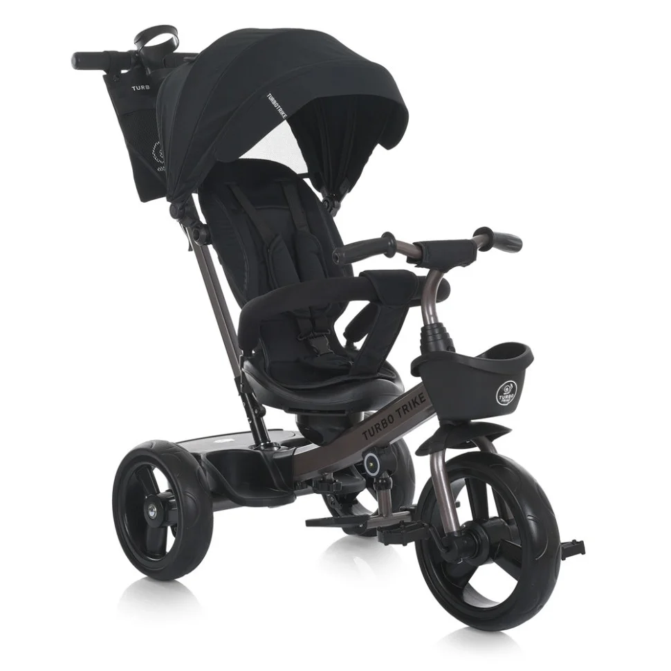 Велосипед детский трехколесный Turbo Trike MT 1001-1 черный