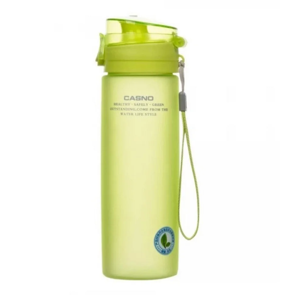 Пляшка для води KXN-1157 Casno KXN-1157_Green 650 мл, зелена