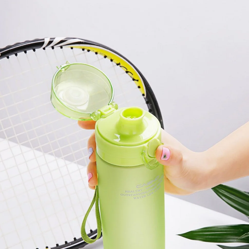 Пляшка для води KXN-1157 Casno KXN-1157_Green 650 мл, зелена