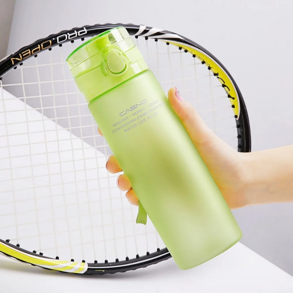 Пляшка для води KXN-1157 Casno KXN-1157_Green 650 мл, зелена