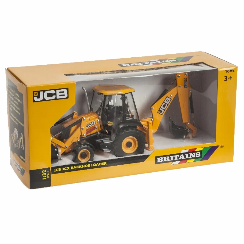 Модель Экскаватор-погрузчик JCB 3CX Sitemaster Plus Britains 43343B масштаб 1:32