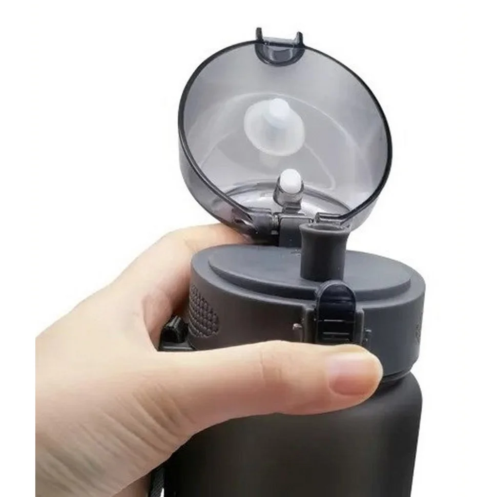Бутылка для воды KXN-1183 Casno KXN-1183_Grey 850 мл, серая
