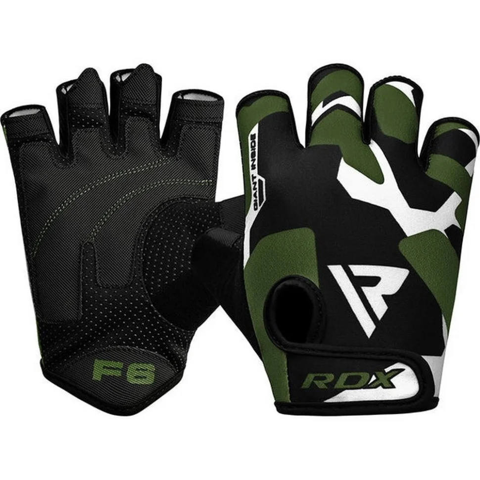 Рукавички для фітнесу F6 Sumblimation RDX Inc Limited WGS-F6G-XXL, Grey, XXL