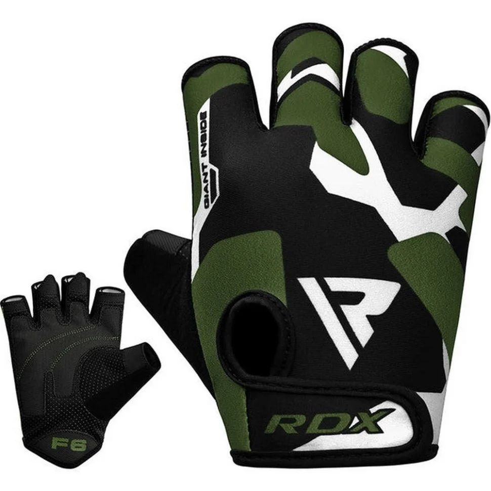 Рукавички для фітнесу F6 Sumblimation RDX Inc Limited WGS-F6G-XXL, Grey, XXL