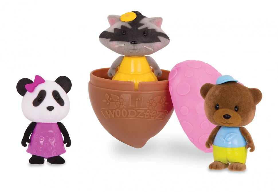 Іграшка Li'l Woodzeez Bobblehead 3 од Серія 3 63100Z