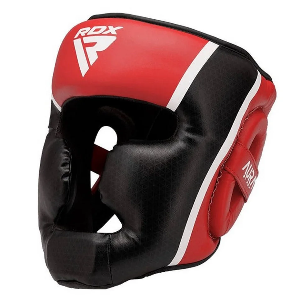 Боксерський шолом AURA PLUS T-17 RDX Inc Limited HGR-T17RB-M+ Red/Black, M (капа у комплекті)