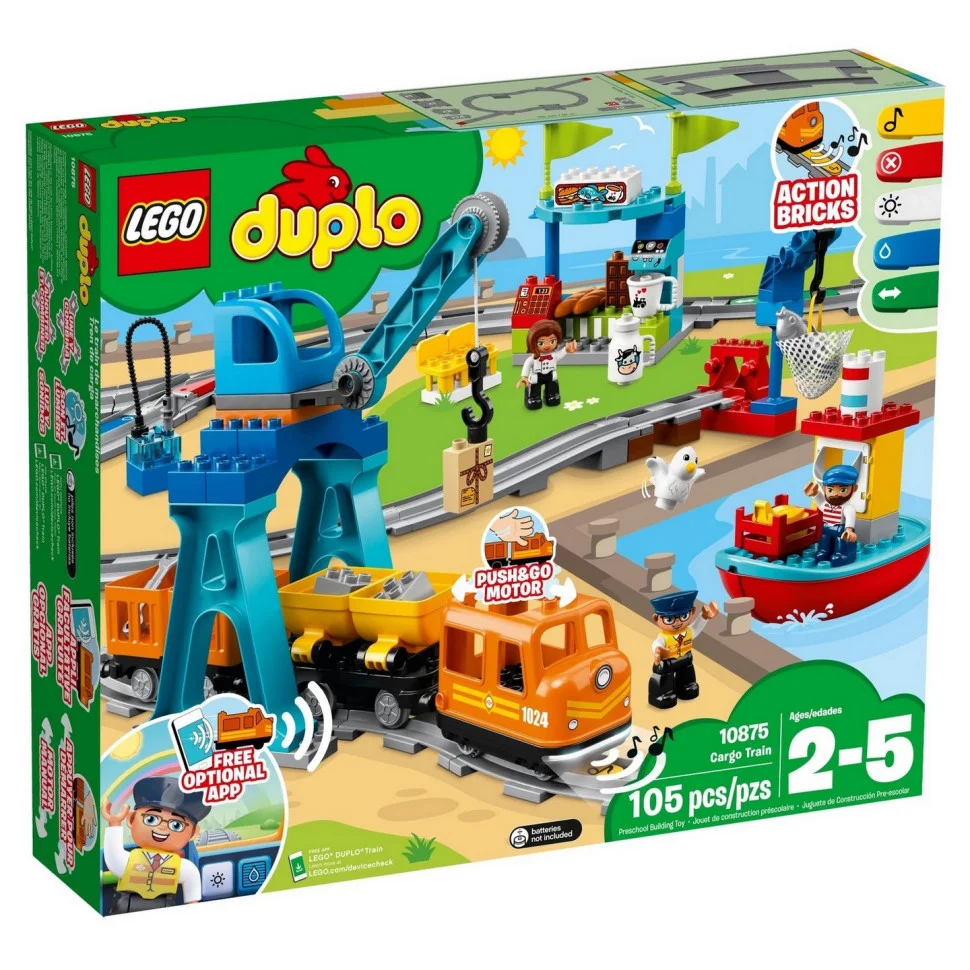 Конструктор LEGO DUPLO Вантажний потяг 10875