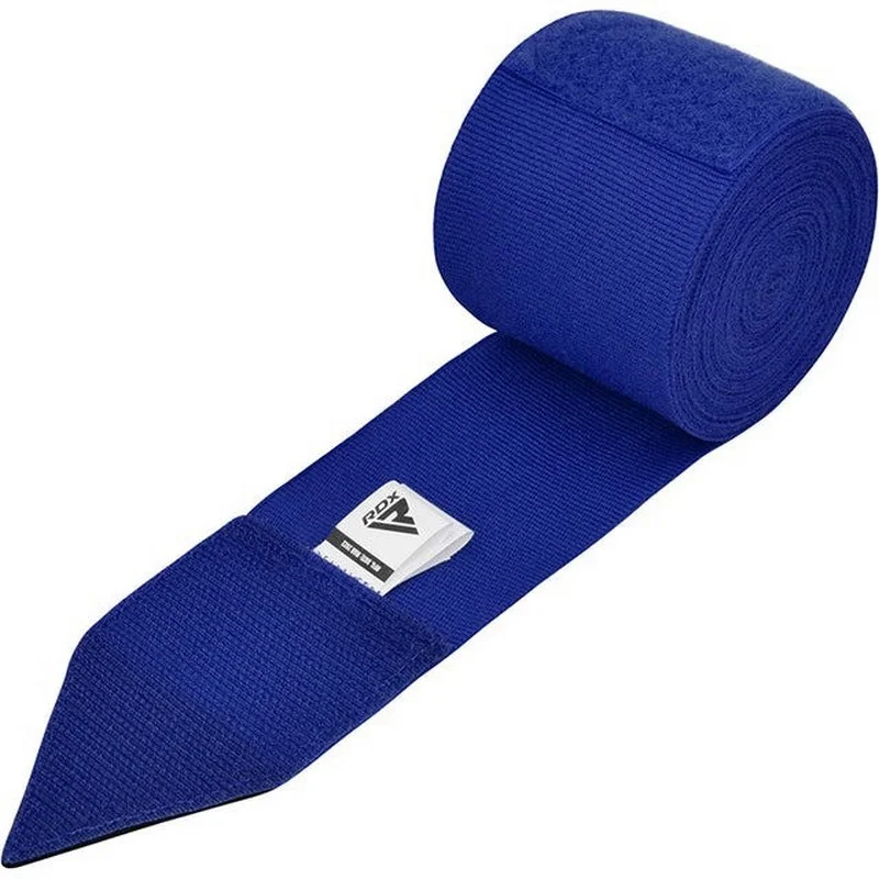 Бинти для боксу WX Professional Boxing Hand Wraps RDX Inc Limited HWX-RU+ Blue 4,5 м