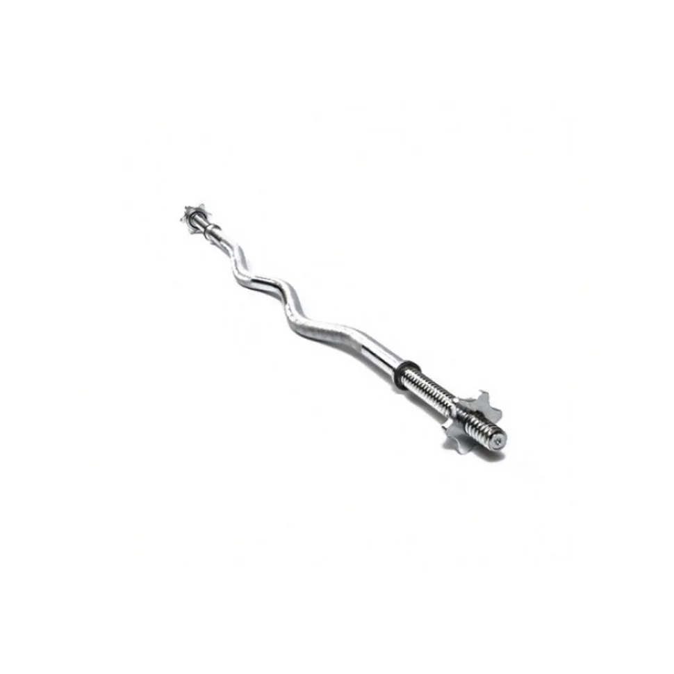 Гриф для штанги W-образный EasyFit EF-8064, 1.2 м Ø 25 мм